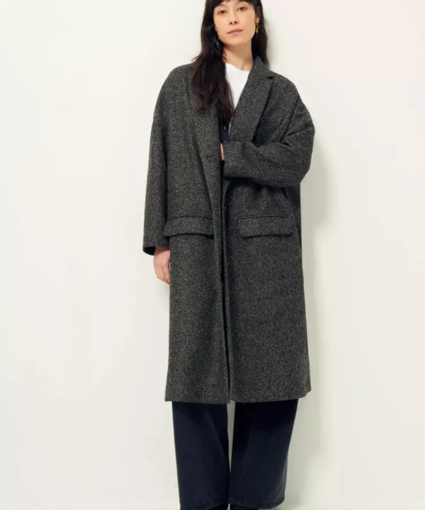 SESSUN Coats>ABRIGO EMILY GRIS