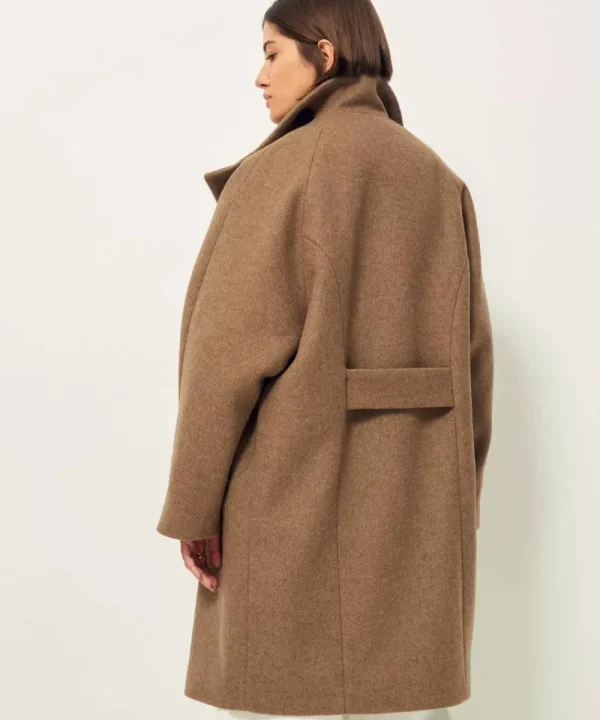 SESSUN Coats>ABRIGO FLORAL BLVD CAMEL