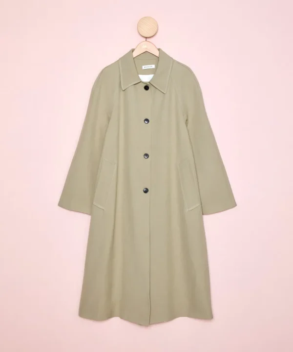 MASSCOB Coats>ABRIGO FRANCES BEIGE