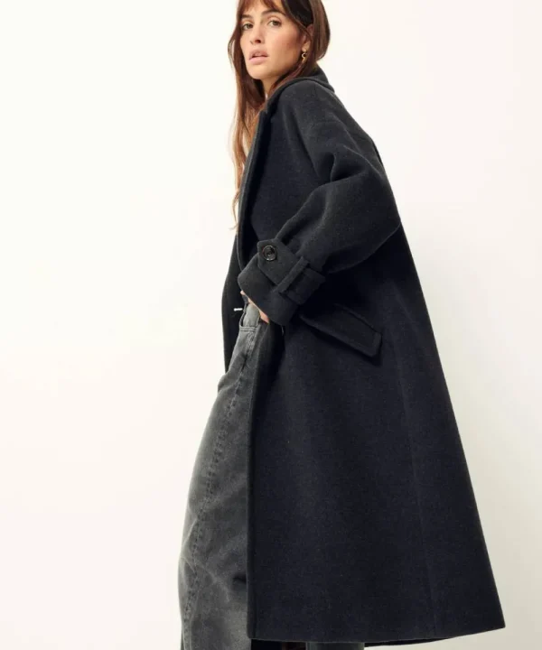 SESSUN Coats>ABRIGO MIA GRIS