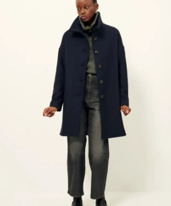 SESSUN Coats>ABRIGO PARADISE NAVY