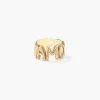 AURELIE BIDERMANN Jewellery>ANILLO AMAITE DORADO