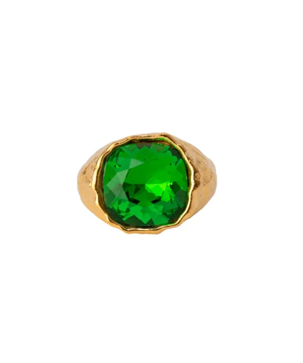 ALHAJA Jewellery>ANILLO AMALFI VERDE