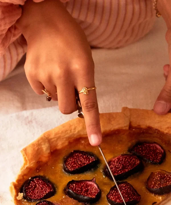 ELISE TSIKIS Jewellery>ANILLO CERCIS NIÑA DORADO