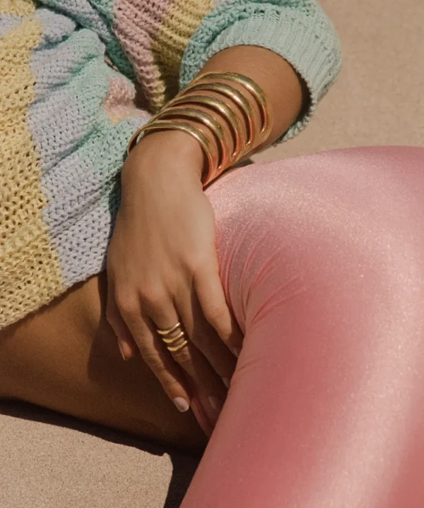 AURELIE BIDERMANN Jewellery>ANILLO ESTEBAN DORADO