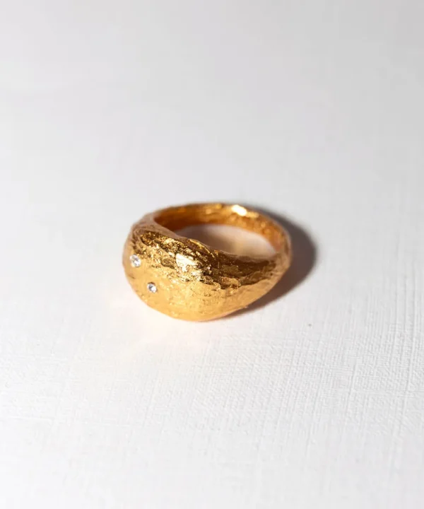 ALHAJA Jewellery>ANILLO HYDRA DORADO