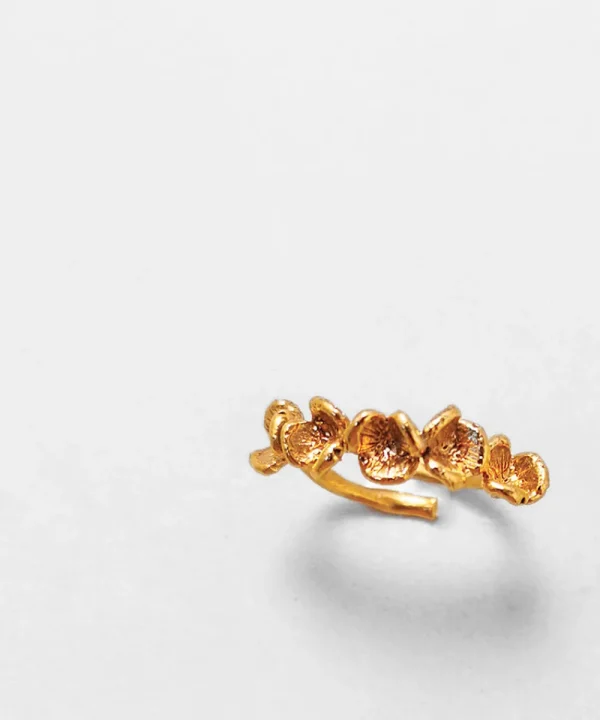 ELISE TSIKIS Jewellery>ANILLO JAMNE DORADO