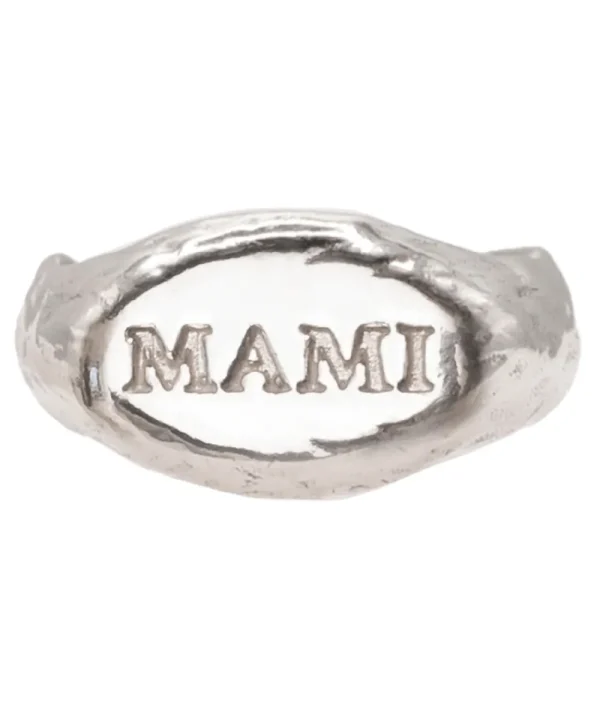 ALHAJA Jewellery>ANILLO SELLO MAMI PLATA