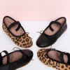 ANNIEL Ballerinas>BAILARINA BALLET ANIMAL PRINT