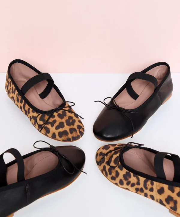 ANNIEL Ballerinas>BAILARINA BALLET ANIMAL PRINT