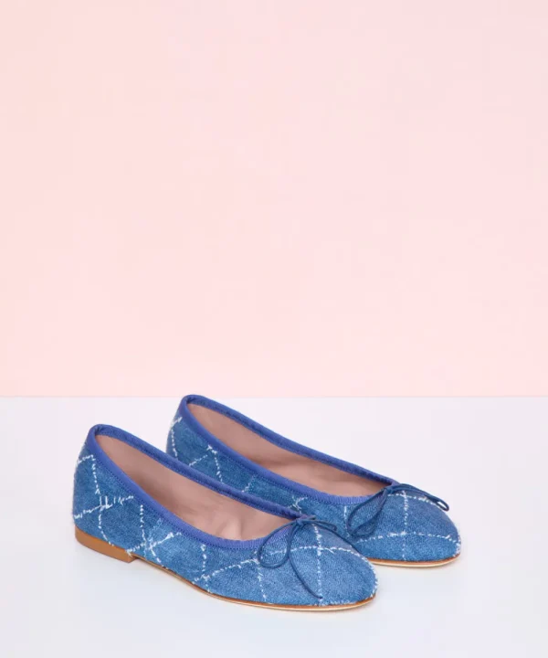 ANNIEL Ballerinas>BAILARINA DENIM AZUL