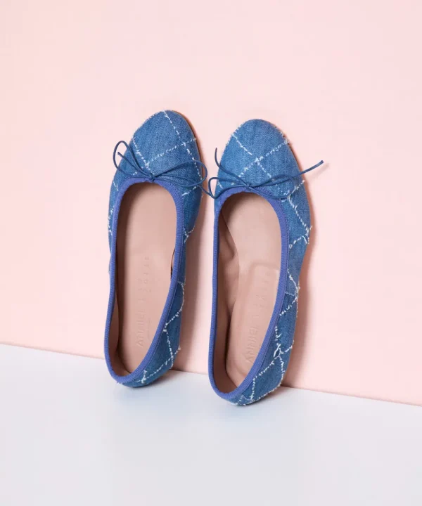 ANNIEL Ballerinas>BAILARINA DENIM AZUL