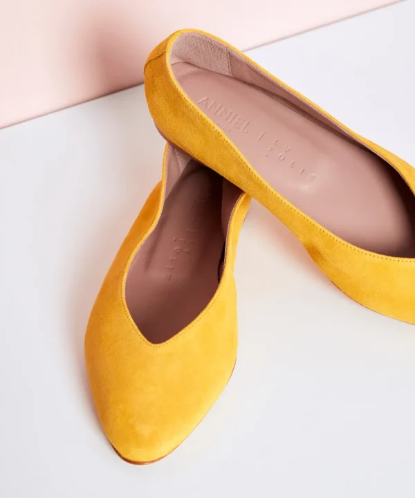 ANNIEL Ballerinas>BAILARINA JACKIE ANTE AMARILLO