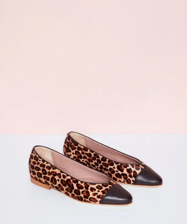 ANNIEL Shoes | Ballerinas>BAILARINA JACKIE PELO PUNTERA ANIMAL PRINT