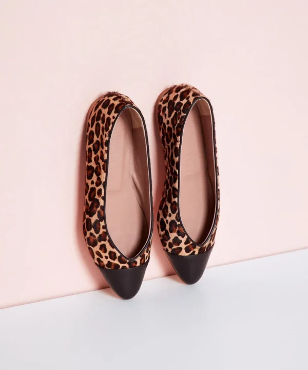 ANNIEL Shoes | Ballerinas>BAILARINA JACKIE PELO PUNTERA ANIMAL PRINT