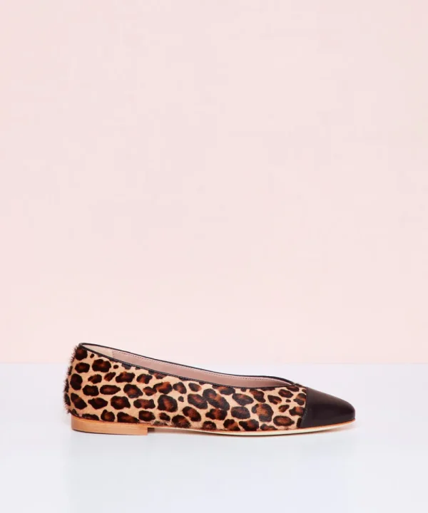 ANNIEL Shoes | Ballerinas>BAILARINA JACKIE PELO PUNTERA ANIMAL PRINT