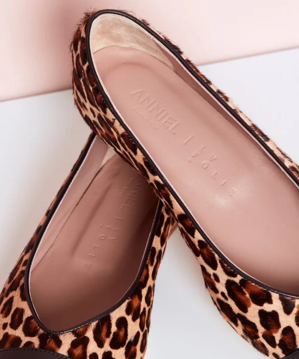 ANNIEL Shoes | Ballerinas>BAILARINA JACKIE PELO PUNTERA ANIMAL PRINT