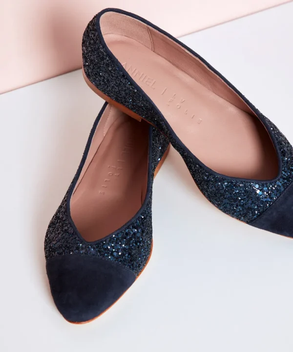 ANNIEL Ballerinas>BAILARINA JACKIE PURPURINA PUNTERA NAVY