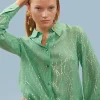 AILANTO Shirts & Tops>BLUSA B005C VERDE