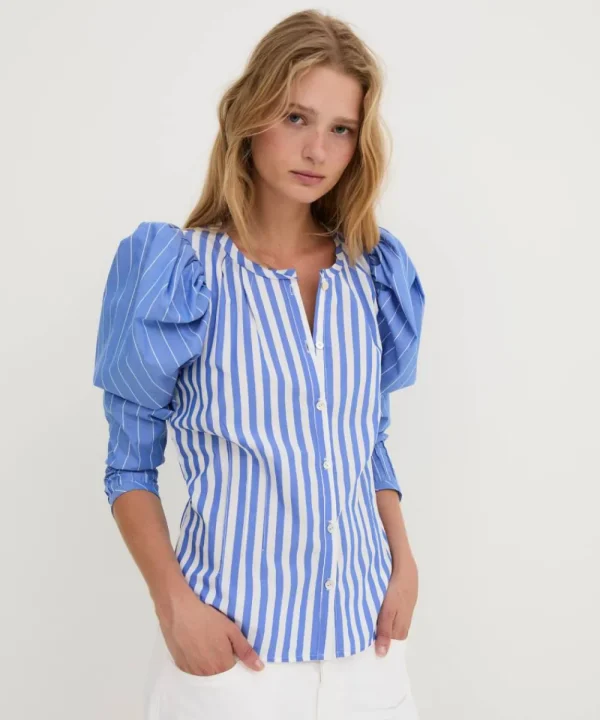 SOPHIE AND LUCIE Shirts & Tops>BLUSA FAROL RAYA RAYAS