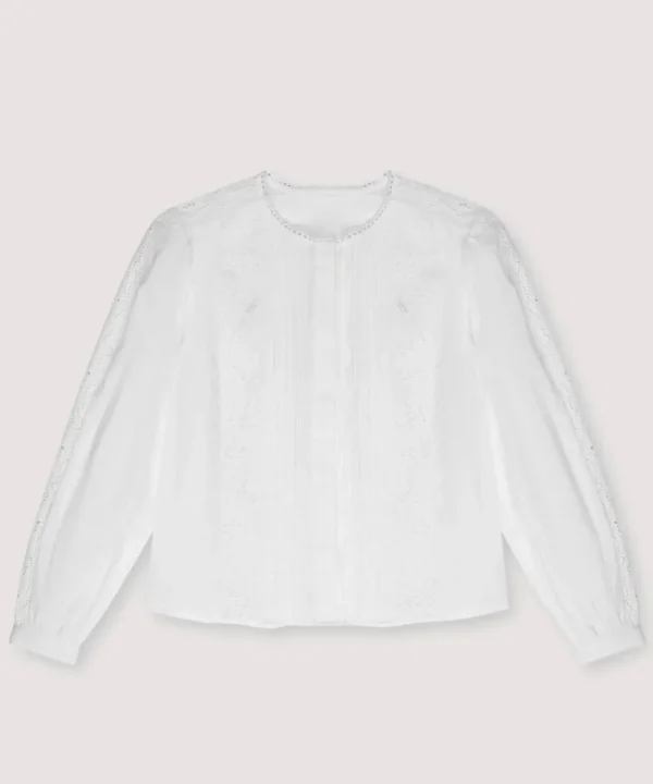 THE NEW SOCIETY Shirts & Tops>BLUSA NEMEA BLANCO