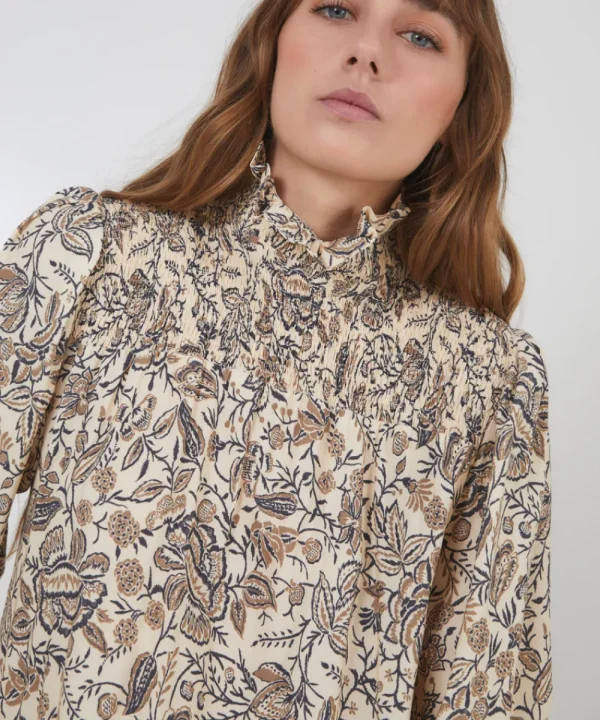 SOPHIE AND LUCIE Shirts & Tops>BLUSA NIDO BEIGE