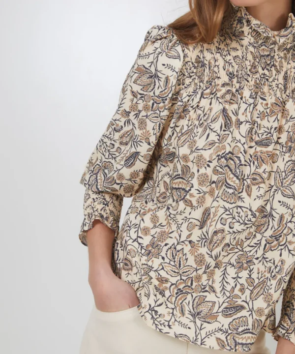 SOPHIE AND LUCIE Shirts & Tops>BLUSA NIDO BEIGE