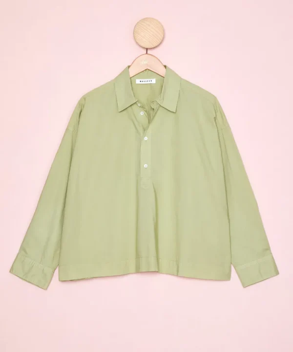 MASSCOB Shirts & Tops>BLUSA RONAN VERDE