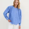 SOPHIE AND LUCIE Shirts & Tops>BLUSA TIRSO DIPLOMATICO AZUL