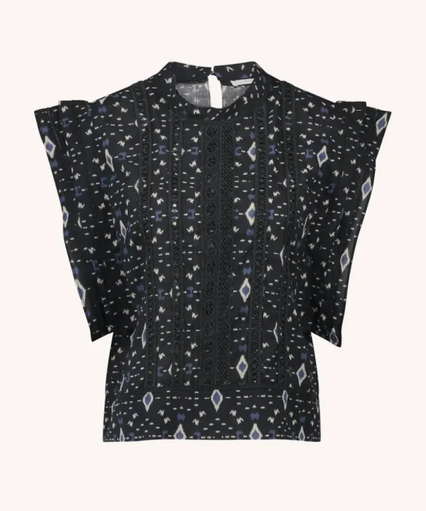 BY BAR Shirts & Tops>BLUSA XENA ESTAMPADO