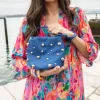 MALABABA Bags>BOLSO TOTITA BALL PLATA AZUL