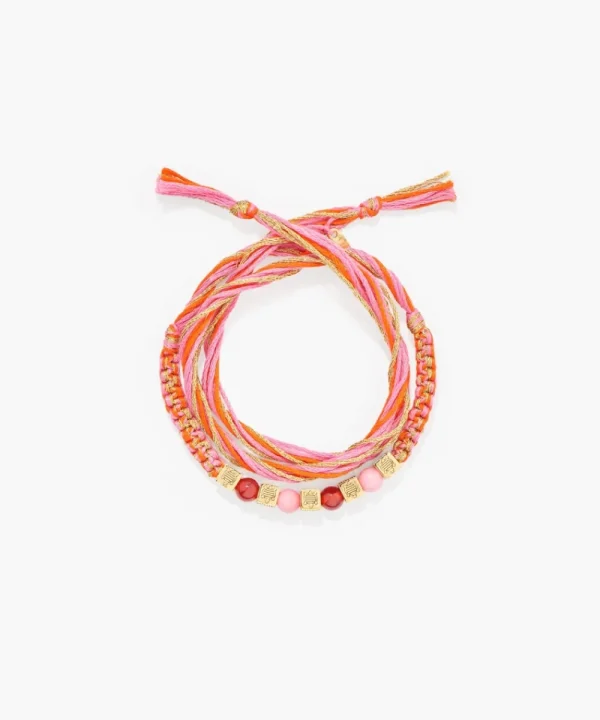 AURELIE BIDERMANN Jewellery>BRAZALETE HONOLULU CORAL