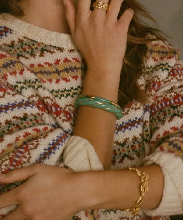 AURELIE BIDERMANN Jewellery>BRAZALETE POSITANO