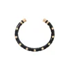 AURELIE BIDERMANN Jewellery>BRAZALETE POSITANO CLOU NEGRO