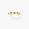 AURELIE BIDERMANN Jewellery>BRAZALETE TRIFEA VERDE