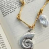 ALHAJA Jewellery>CADENA NAUTILUS DORADO