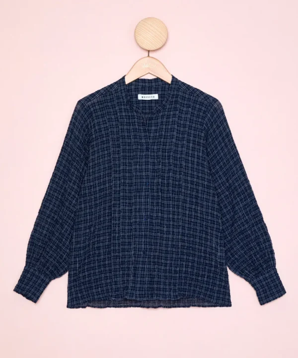 MASSCOB Shirts & Tops>CAMISA TIANA NAVY