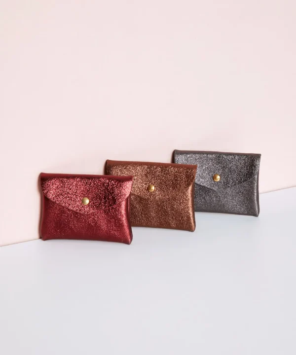 LA FOLIE Purses>CARTERA METALIZADA