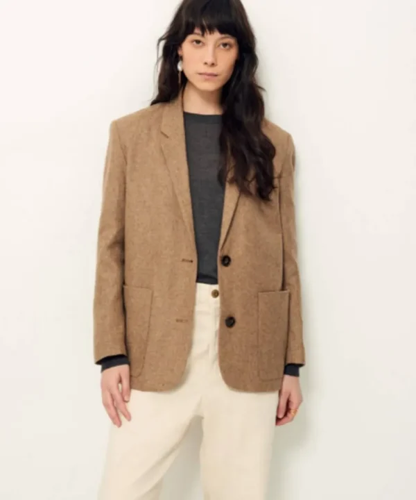 SESSUN Chaquetas & Jerseys>CHAQUETON MADAME CAMEL