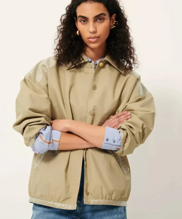 SESSUN Coats>CHAQUETON WORKY CAMEL