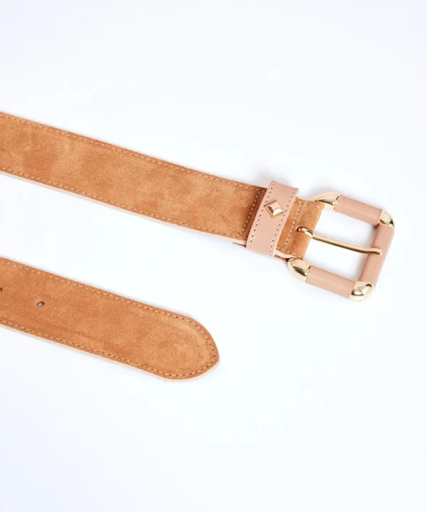 FRERE SOEUR Other Accessories>CINTURON LA COULOMB CAMEL