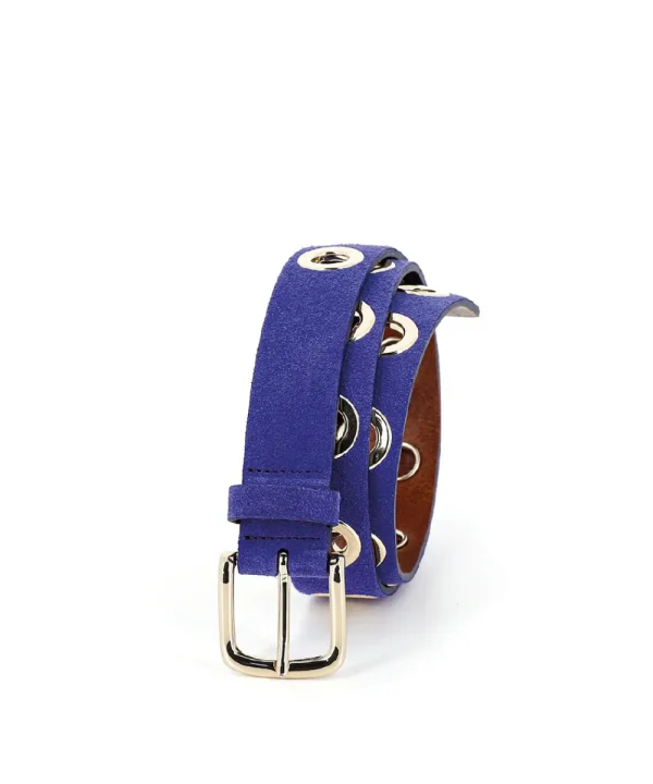 FRERE SOEUR Other Accessories>CINTURON LA GRANDE KELLER MORADO