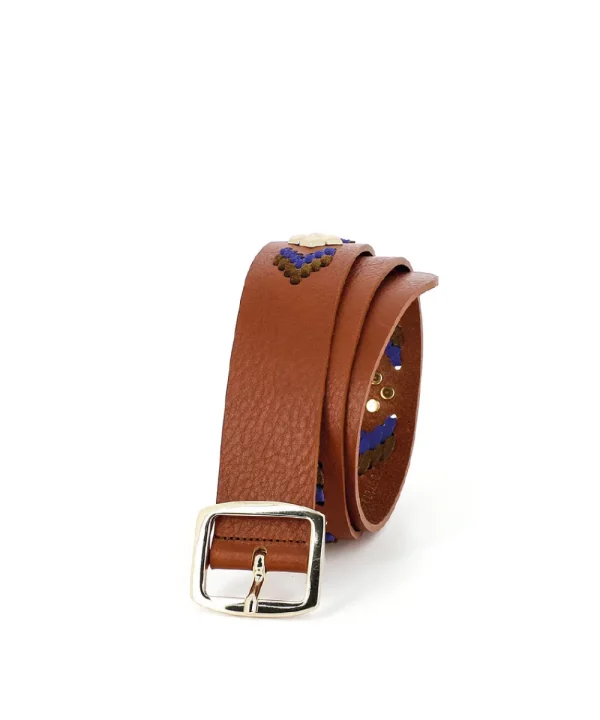 FRERE SOEUR Other Accessories>CINTURON LA MAYA CAMEL