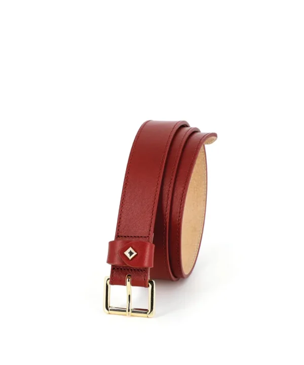 FRERE SOEUR Other Accessories>CINTURON LA TURENNE ROJO