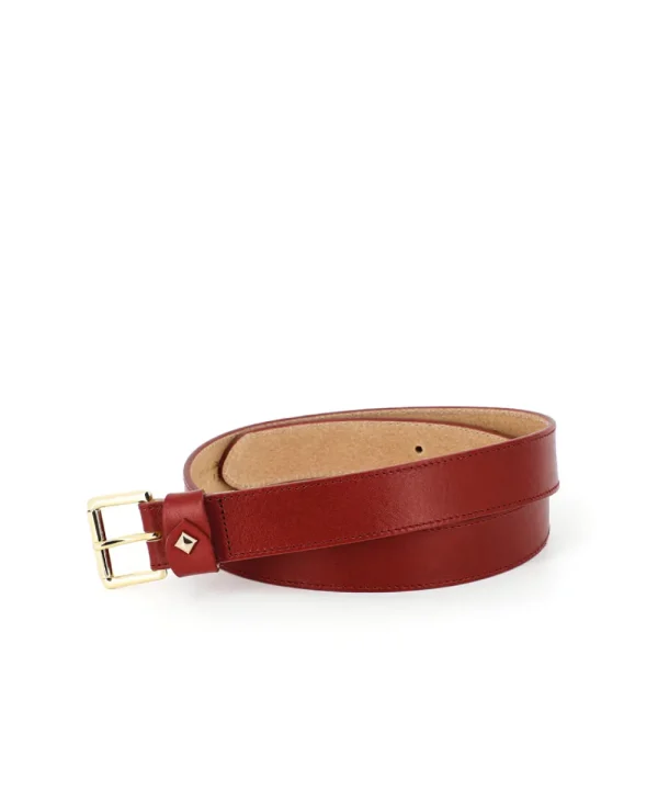 FRERE SOEUR Other Accessories>CINTURON LA TURENNE ROJO