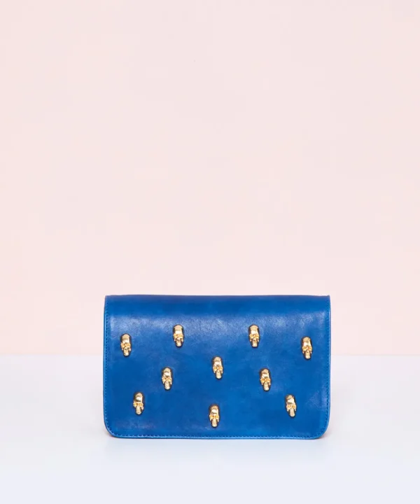 MALABABA Bags>CLUTCH TETE DE MORT LA FOLIE BY