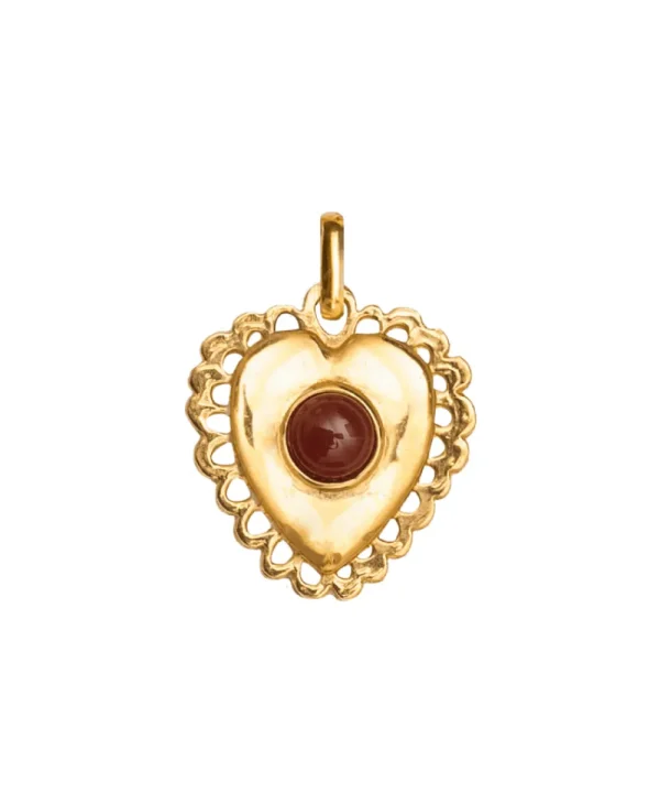 ALHAJA Jewellery>COLGANTE CORAZON DORADO