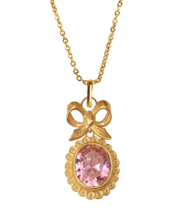 ALHAJA Jewellery>COLGANTE ISABELINO ROSA