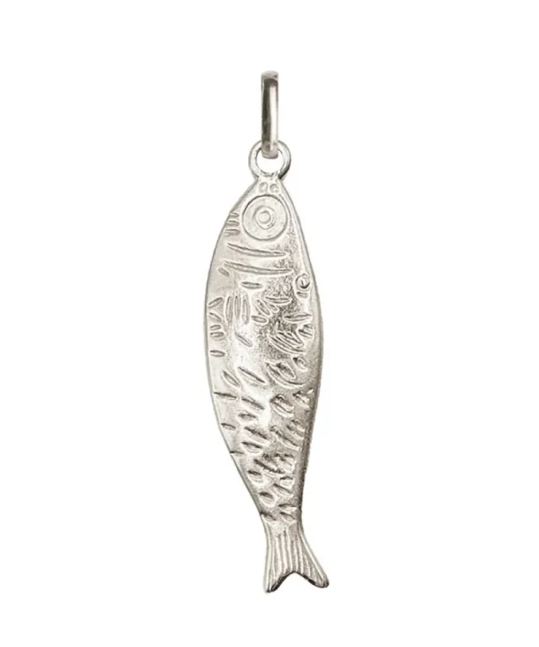 ALHAJA Jewellery>COLGANTE SARDINA PLATA