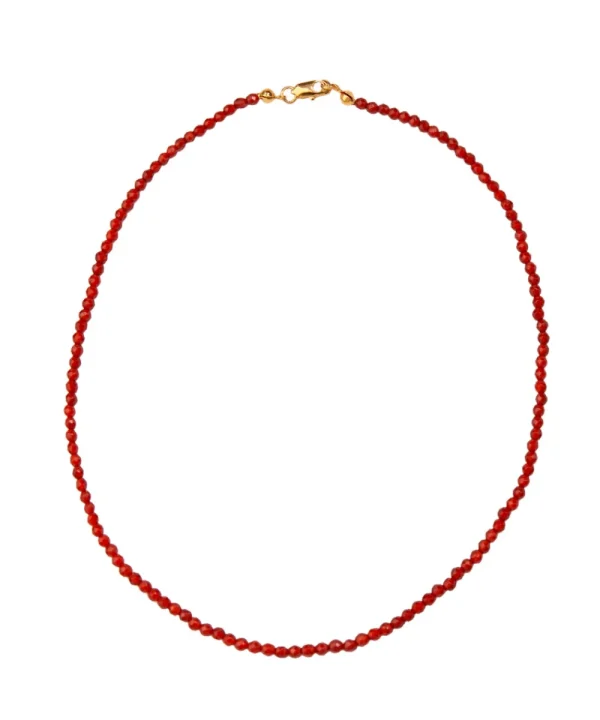 ALHAJA Jewellery>COLLAR GARNET ROJO